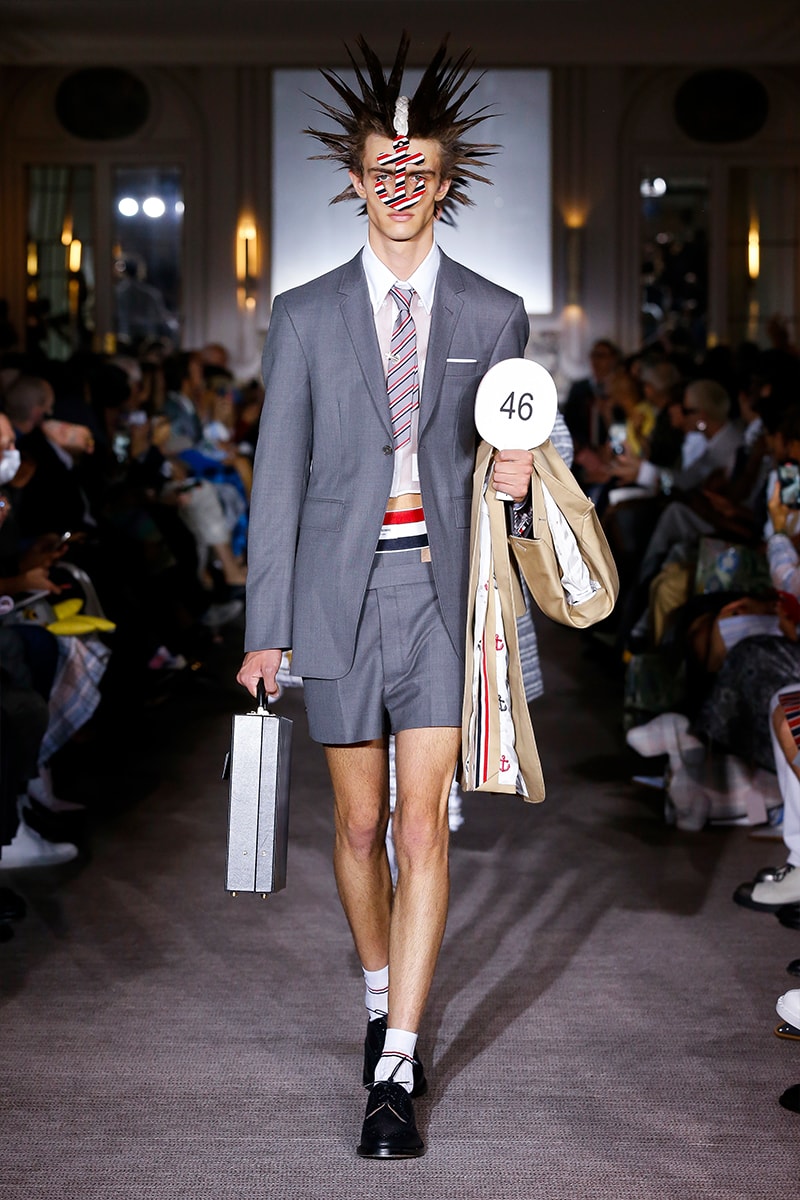 トム ブラウン 2023年春夏コレクション Thom Browne SS23 Collection Fetishizes Punk Thom Browne Spring/Summer 2023 Collection Backstage first look jockstraps anchor coverage nyc fashion unisex