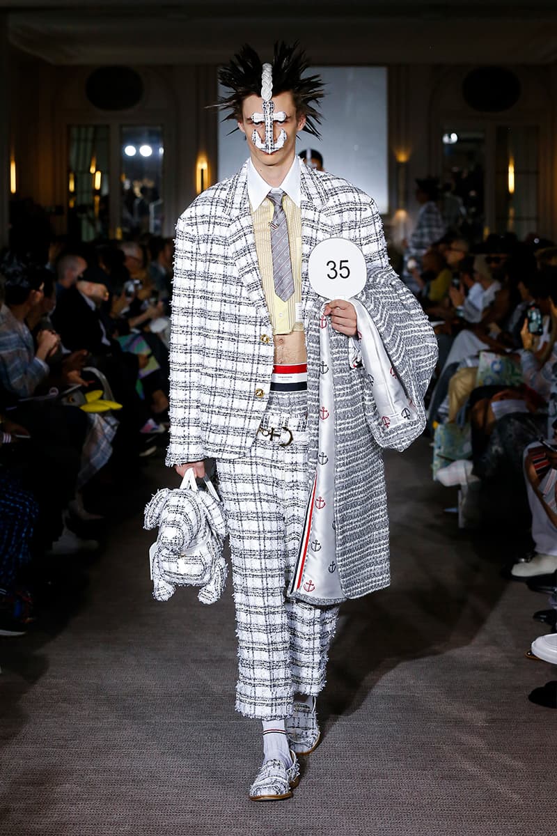 トム ブラウン 2023年春夏コレクション Thom Browne SS23 Collection Fetishizes Punk Thom Browne Spring/Summer 2023 Collection Backstage first look jockstraps anchor coverage nyc fashion unisex