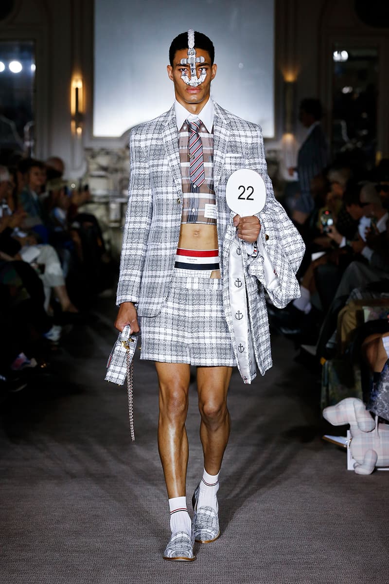 トム ブラウン 2023年春夏コレクション Thom Browne SS23 Collection Fetishizes Punk Thom Browne Spring/Summer 2023 Collection Backstage first look jockstraps anchor coverage nyc fashion unisex