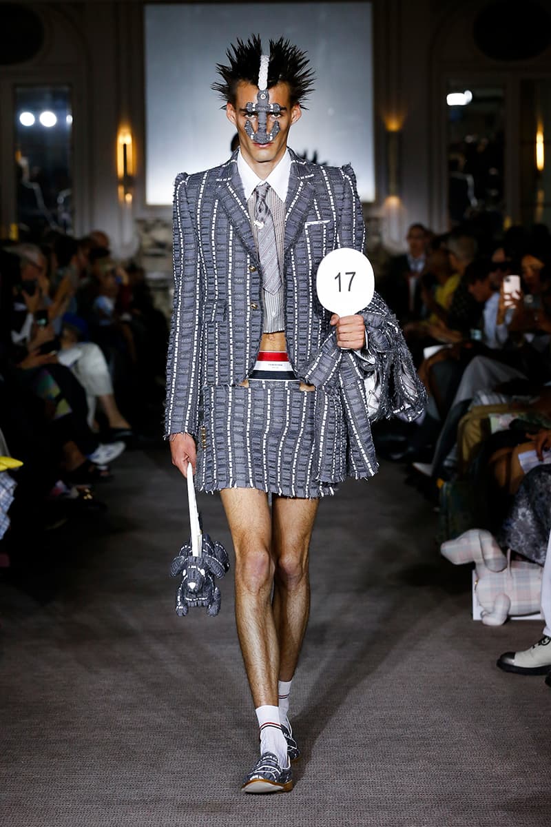 トム ブラウン 2023年春夏コレクション Thom Browne SS23 Collection Fetishizes Punk Thom Browne Spring/Summer 2023 Collection Backstage first look jockstraps anchor coverage nyc fashion unisex