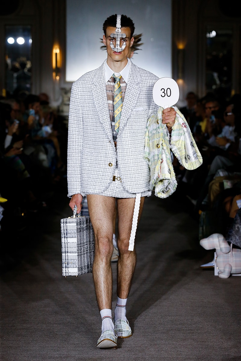 トム ブラウン 2023年春夏コレクション Thom Browne SS23 Collection Fetishizes Punk Thom Browne Spring/Summer 2023 Collection Backstage first look jockstraps anchor coverage nyc fashion unisex
