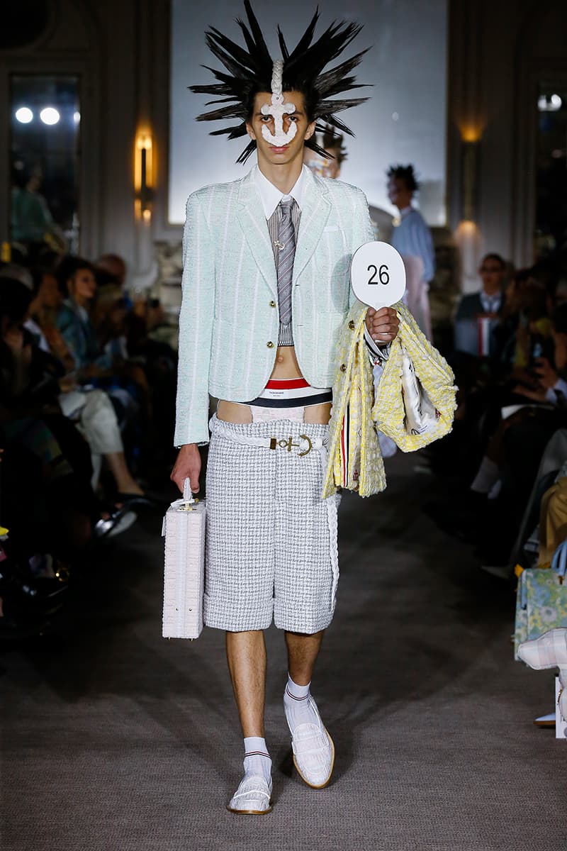 トム ブラウン 2023年春夏コレクション Thom Browne SS23 Collection Fetishizes Punk Thom Browne Spring/Summer 2023 Collection Backstage first look jockstraps anchor coverage nyc fashion unisex