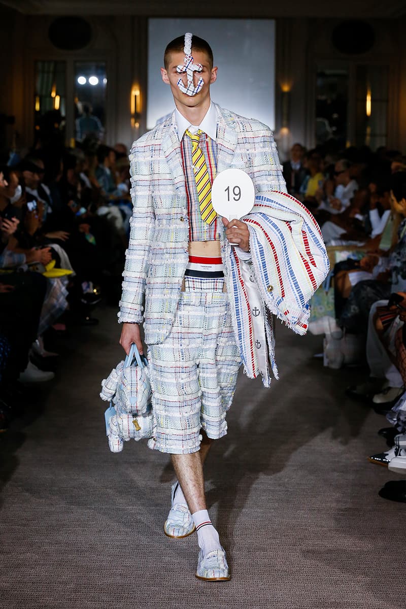 トム ブラウン 2023年春夏コレクション Thom Browne SS23 Collection Fetishizes Punk Thom Browne Spring/Summer 2023 Collection Backstage first look jockstraps anchor coverage nyc fashion unisex