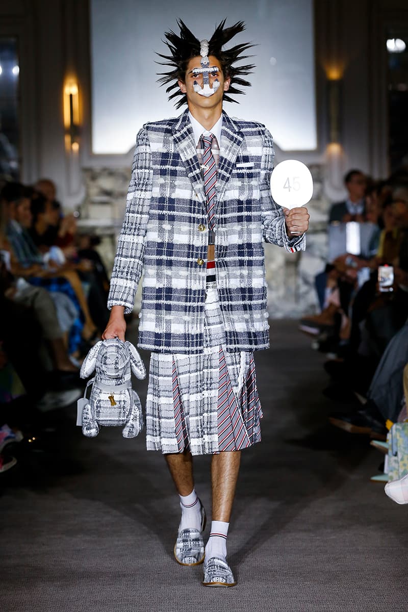 トム ブラウン 2023年春夏コレクション Thom Browne SS23 Collection Fetishizes Punk Thom Browne Spring/Summer 2023 Collection Backstage first look jockstraps anchor coverage nyc fashion unisex