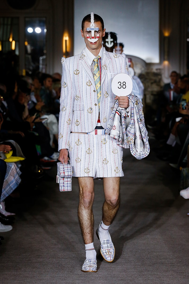 トム ブラウン 2023年春夏コレクション Thom Browne SS23 Collection Fetishizes Punk Thom Browne Spring/Summer 2023 Collection Backstage first look jockstraps anchor coverage nyc fashion unisex