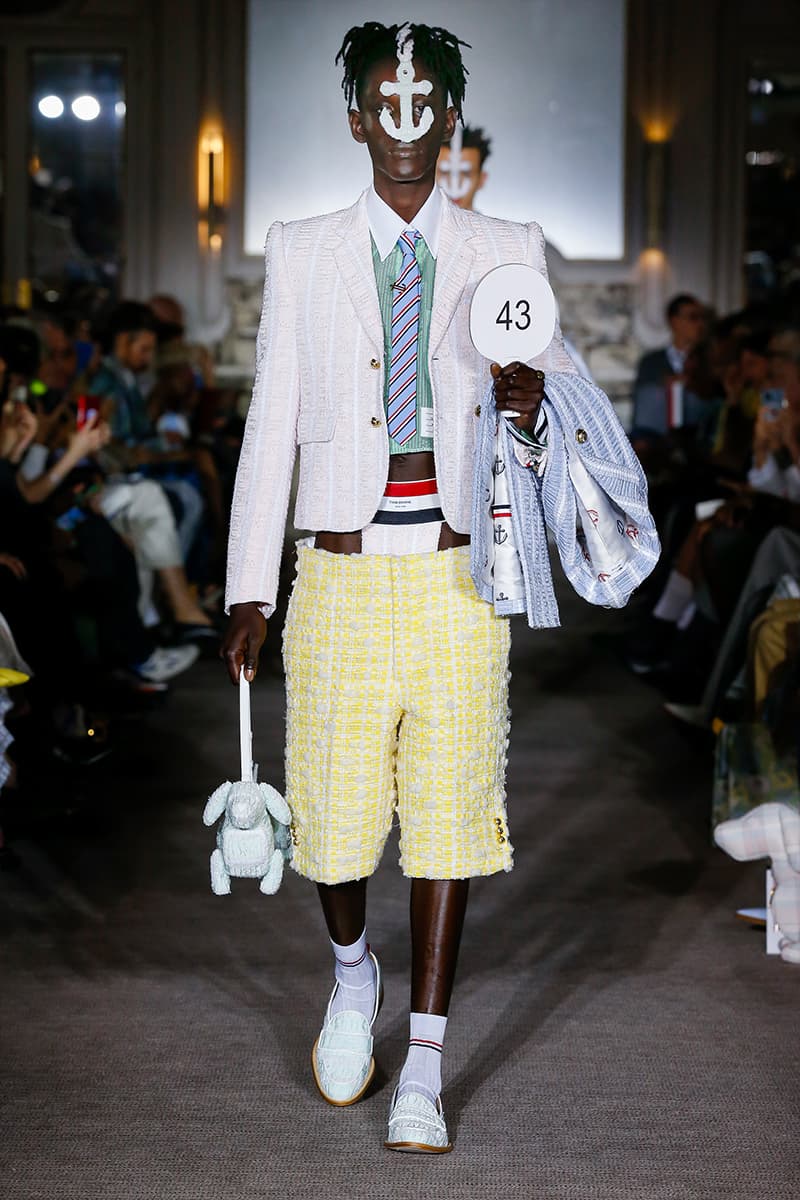 トム ブラウン 2023年春夏コレクション Thom Browne SS23 Collection Fetishizes Punk Thom Browne Spring/Summer 2023 Collection Backstage first look jockstraps anchor coverage nyc fashion unisex