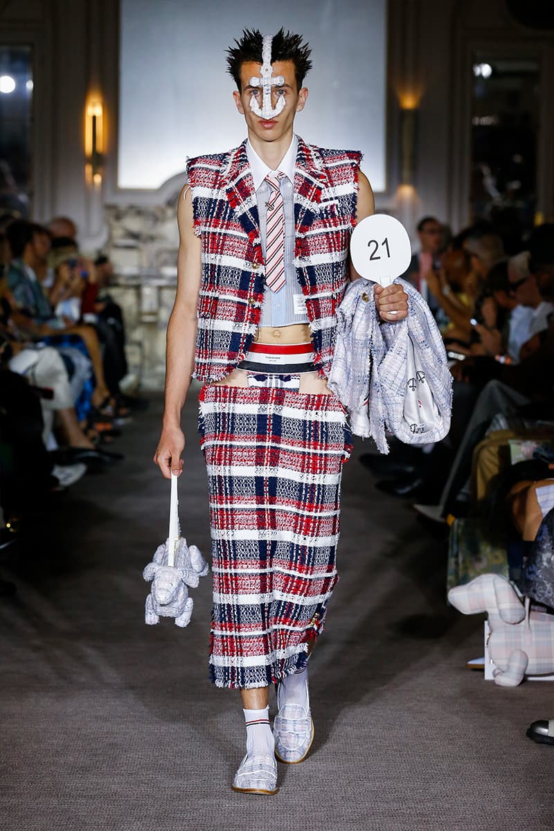 トム ブラウン 2023年春夏コレクション Thom Browne SS23 Collection Fetishizes Punk Thom Browne Spring/Summer 2023 Collection Backstage first look jockstraps anchor coverage nyc fashion unisex