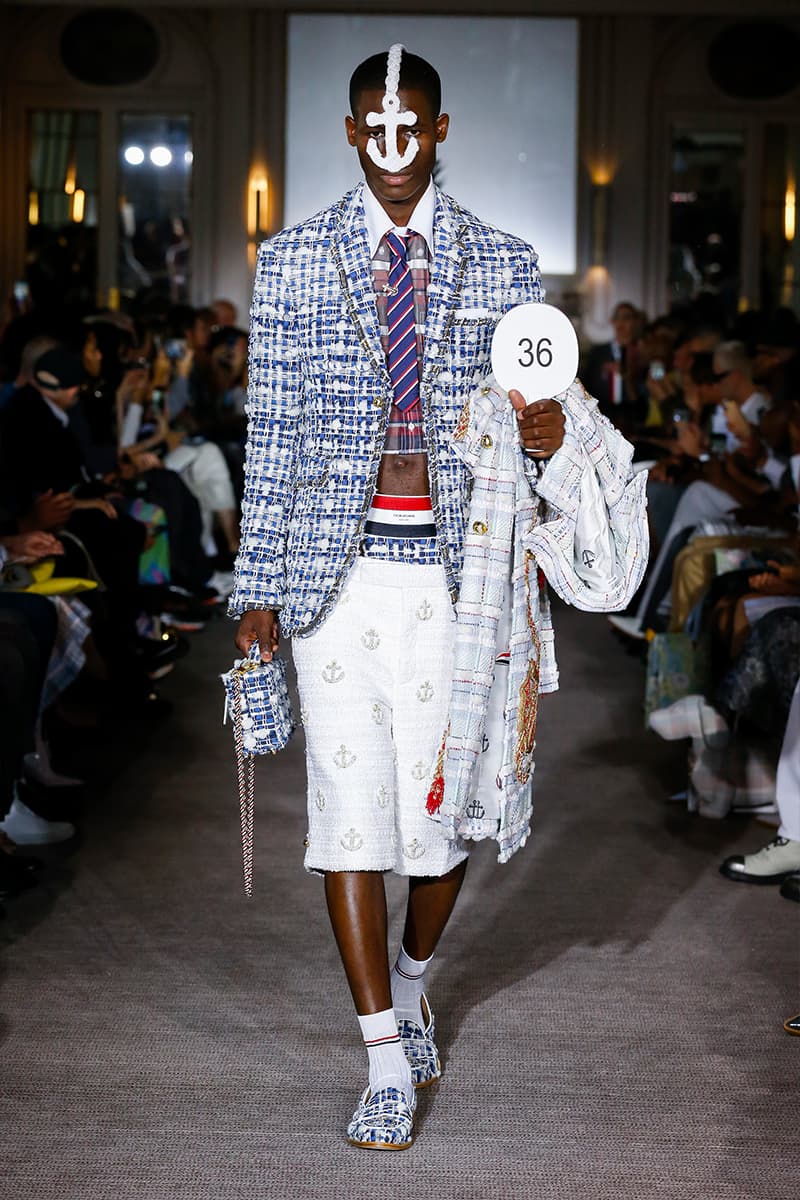 トム ブラウン 2023年春夏コレクション Thom Browne SS23 Collection Fetishizes Punk Thom Browne Spring/Summer 2023 Collection Backstage first look jockstraps anchor coverage nyc fashion unisex