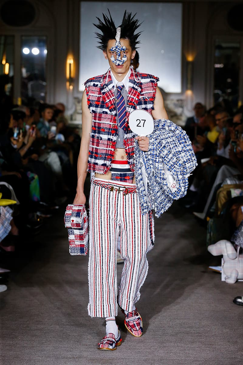 トム ブラウン 2023年春夏コレクション Thom Browne SS23 Collection Fetishizes Punk Thom Browne Spring/Summer 2023 Collection Backstage first look jockstraps anchor coverage nyc fashion unisex