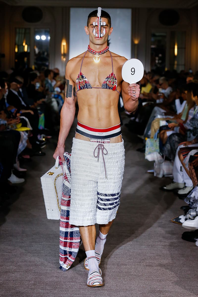 トム ブラウン 2023年春夏コレクション Thom Browne SS23 Collection Fetishizes Punk Thom Browne Spring/Summer 2023 Collection Backstage first look jockstraps anchor coverage nyc fashion unisex