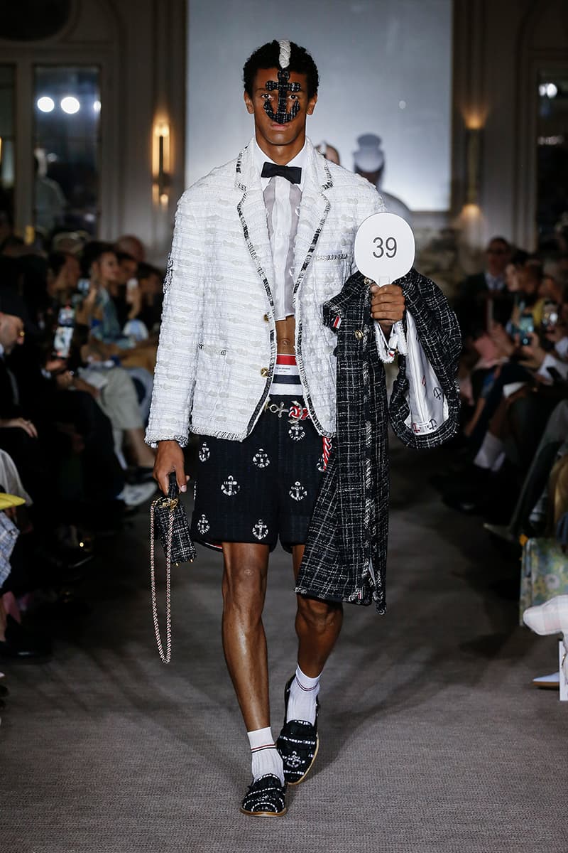 トム ブラウン 2023年春夏コレクション Thom Browne SS23 Collection Fetishizes Punk Thom Browne Spring/Summer 2023 Collection Backstage first look jockstraps anchor coverage nyc fashion unisex