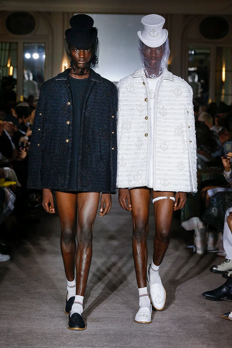 トム ブラウン 2023年春夏コレクション Thom Browne SS23 Collection Fetishizes Punk Thom Browne Spring/Summer 2023 Collection Backstage first look jockstraps anchor coverage nyc fashion unisex