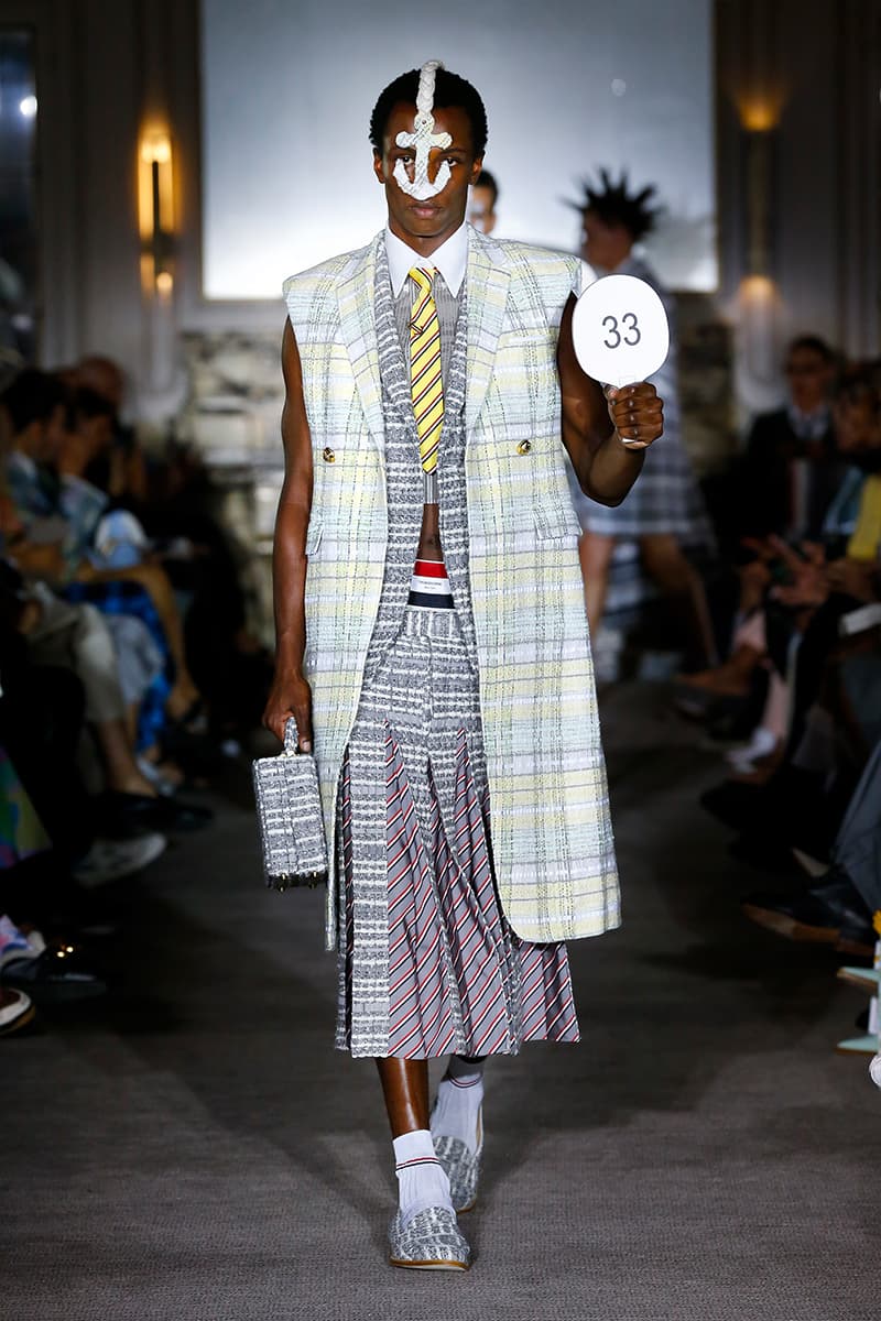 トム ブラウン 2023年春夏コレクション Thom Browne SS23 Collection Fetishizes Punk Thom Browne Spring/Summer 2023 Collection Backstage first look jockstraps anchor coverage nyc fashion unisex