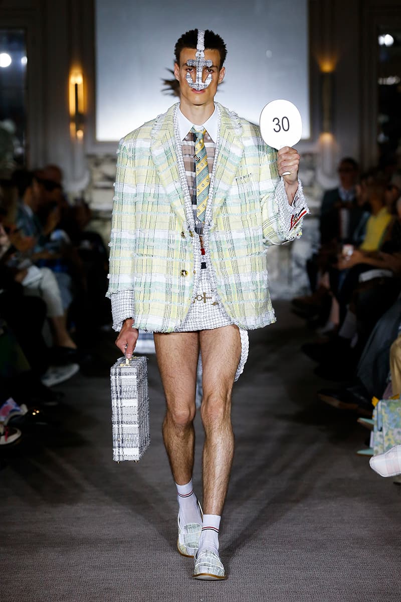 トム ブラウン 2023年春夏コレクション Thom Browne SS23 Collection Fetishizes Punk Thom Browne Spring/Summer 2023 Collection Backstage first look jockstraps anchor coverage nyc fashion unisex