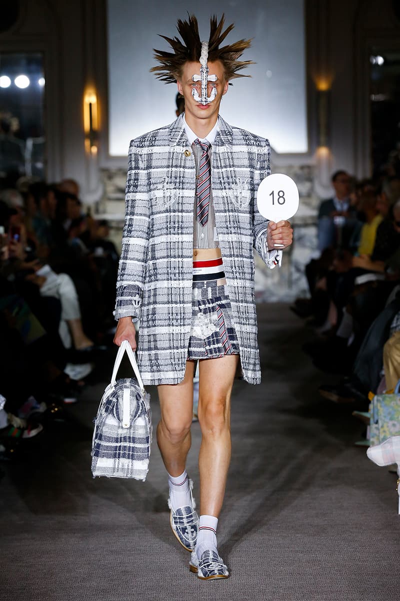 トム ブラウン 2023年春夏コレクション Thom Browne SS23 Collection Fetishizes Punk Thom Browne Spring/Summer 2023 Collection Backstage first look jockstraps anchor coverage nyc fashion unisex