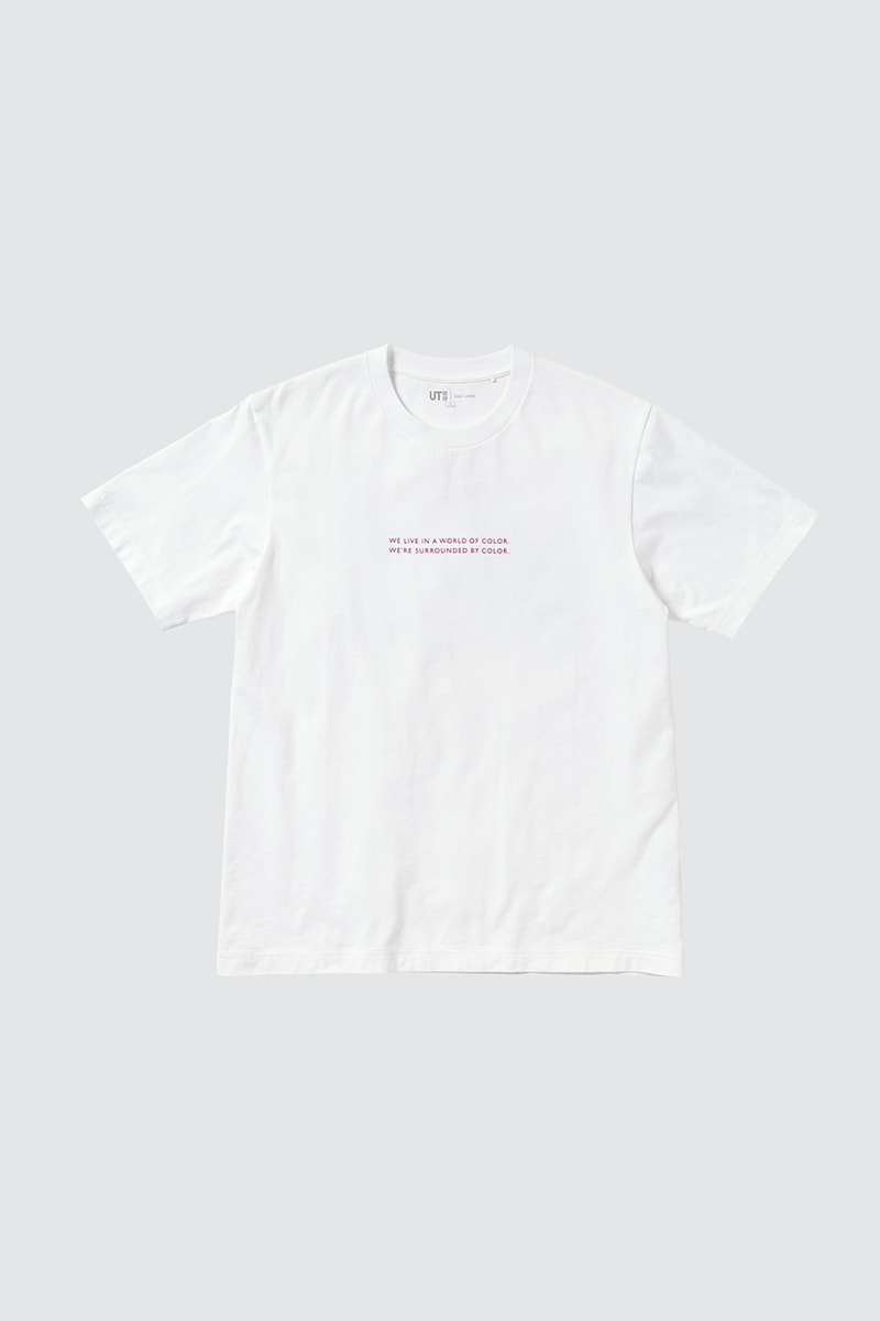 ユニクロUTからカラー写真の先駆者 ソールライターとのコラボTシャツが発売 uniqlo ut saul leiter collabo tshirt release info