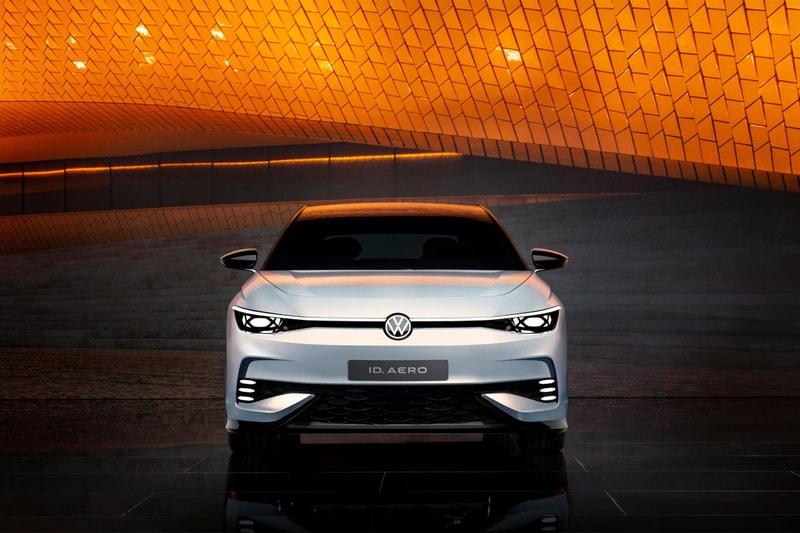 フォルクスワーゲンが初の EV セダン ID.エアロのコンセプトカーを発表　volkswagen id aero full electric sedan ev vehicle car flagship preview 