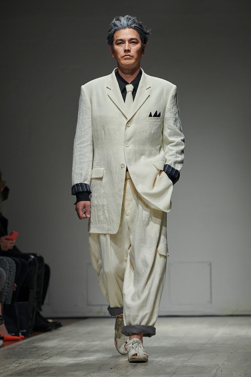 ヨウジヤマモト 2023年春夏メンズコレクション yohji yamamoto pour homme spring summer 2023 collection info