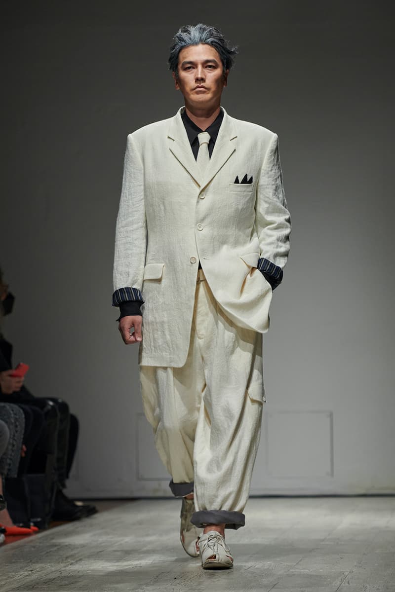 ヨウジヤマモト 2023年春夏メンズコレクション yohji yamamoto pour homme spring summer 2023 collection info