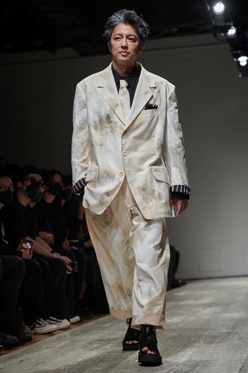 ヨウジヤマモト 2023年春夏メンズコレクション yohji yamamoto pour homme spring summer 2023 collection info