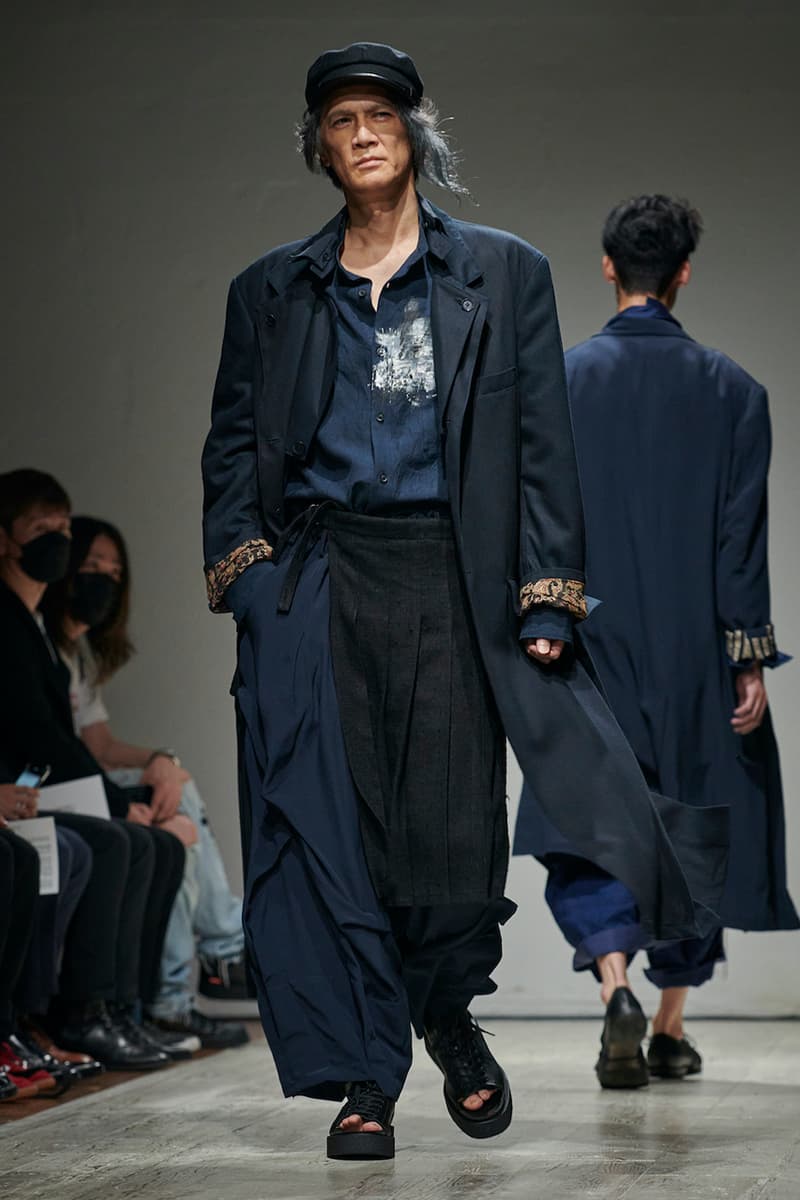 ヨウジヤマモト 2023年春夏メンズコレクション yohji yamamoto pour homme spring summer 2023 collection info