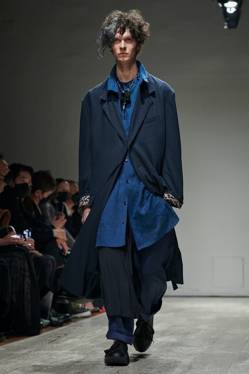 ヨウジヤマモト 2023年春夏メンズコレクション yohji yamamoto pour homme spring summer 2023 collection info