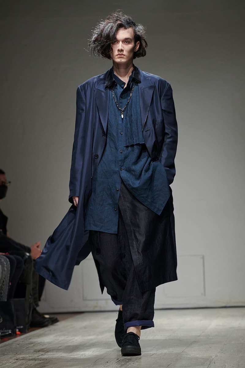 ヨウジヤマモト 2023年春夏メンズコレクション yohji yamamoto pour homme spring summer 2023 collection info