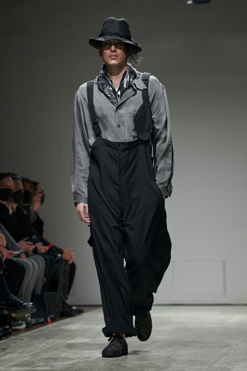 ヨウジヤマモト 2023年春夏メンズコレクション yohji yamamoto pour homme spring summer 2023 collection info