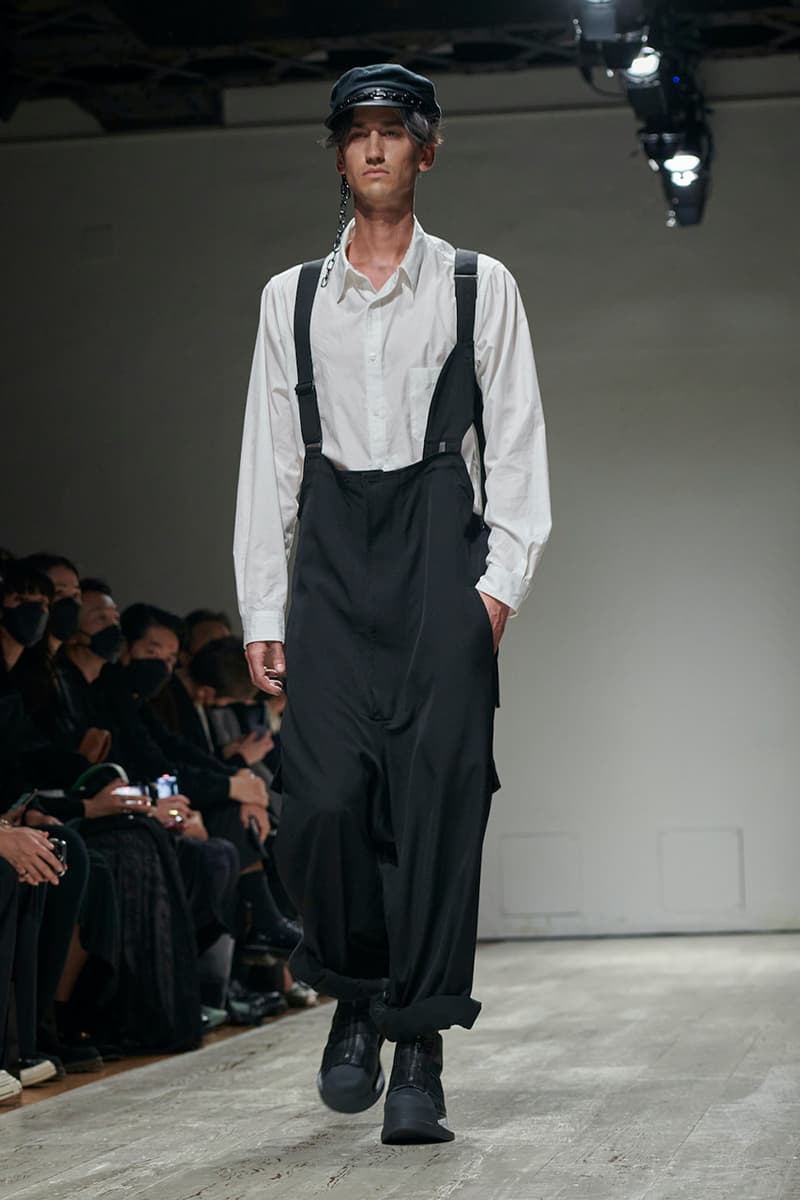 ヨウジヤマモト 2023年春夏メンズコレクション yohji yamamoto pour homme spring summer 2023 collection info