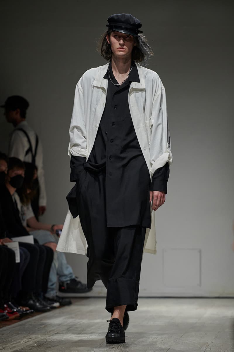 ヨウジヤマモト 2023年春夏メンズコレクション yohji yamamoto pour homme spring summer 2023 collection info