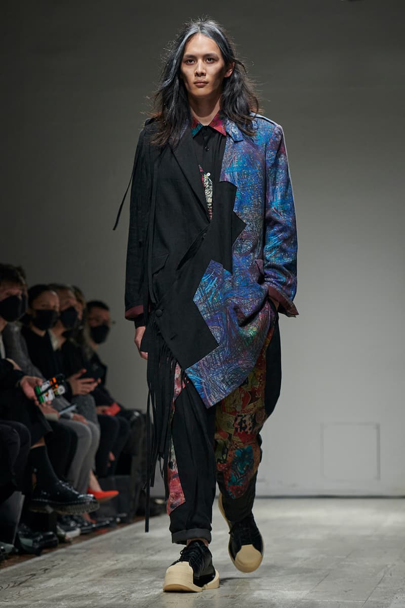 ヨウジヤマモト 2023年春夏メンズコレクション yohji yamamoto pour homme spring summer 2023 collection info