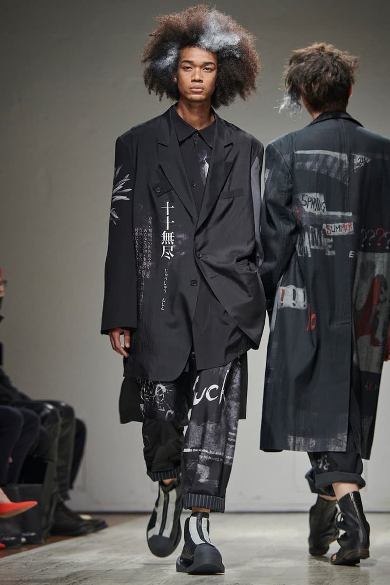 ヨウジヤマモト 2023年春夏メンズコレクション yohji yamamoto pour homme spring summer 2023 collection info