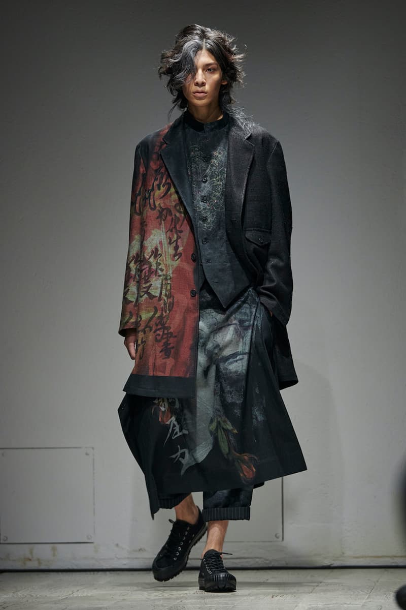 ヨウジヤマモト 2023年春夏メンズコレクション yohji yamamoto pour homme spring summer 2023 collection info