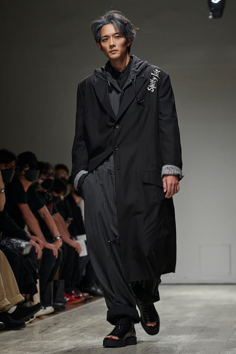 ヨウジヤマモト 2023年春夏メンズコレクション yohji yamamoto pour homme spring summer 2023 collection info