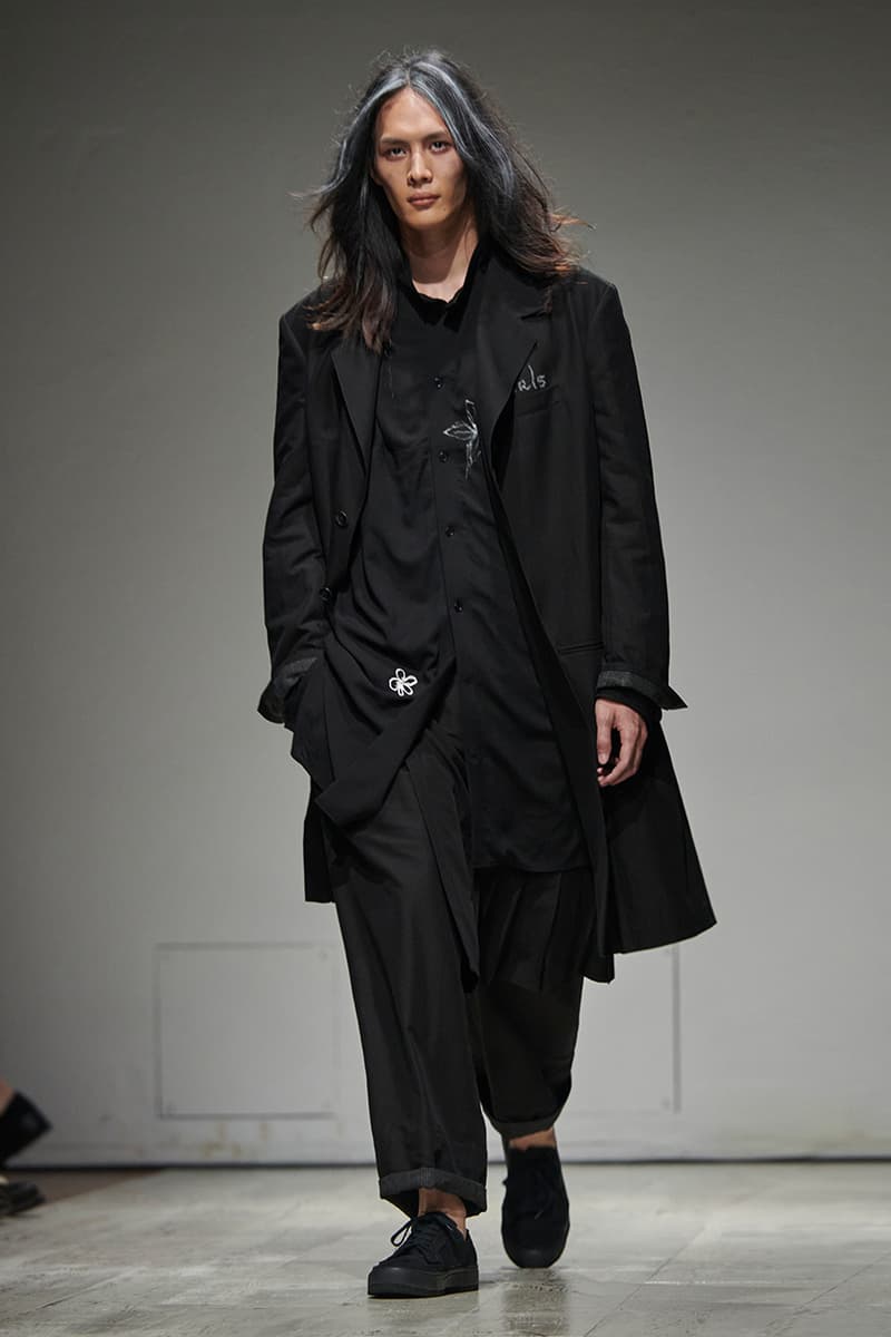 ヨウジヤマモト 2023年春夏メンズコレクション yohji yamamoto pour homme spring summer 2023 collection info