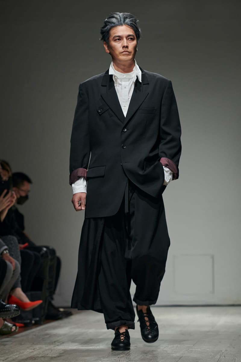 ヨウジヤマモト 2023年春夏メンズコレクション yohji yamamoto pour homme spring summer 2023 collection info