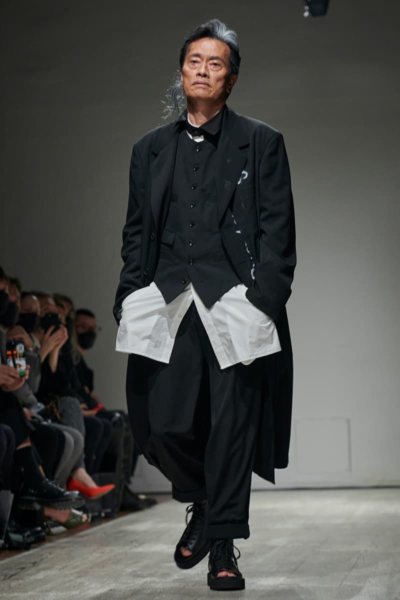 ヨウジヤマモト 2023年春夏メンズコレクション yohji yamamoto pour homme spring summer 2023 collection info