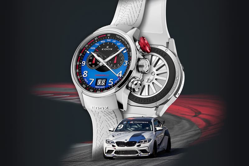 BMW Mモータースポーツがエドックスとのコラボウォッチを発表 bmw m edox CHRONORALLY BMW M MOTORSPORT LIMITED EDITION