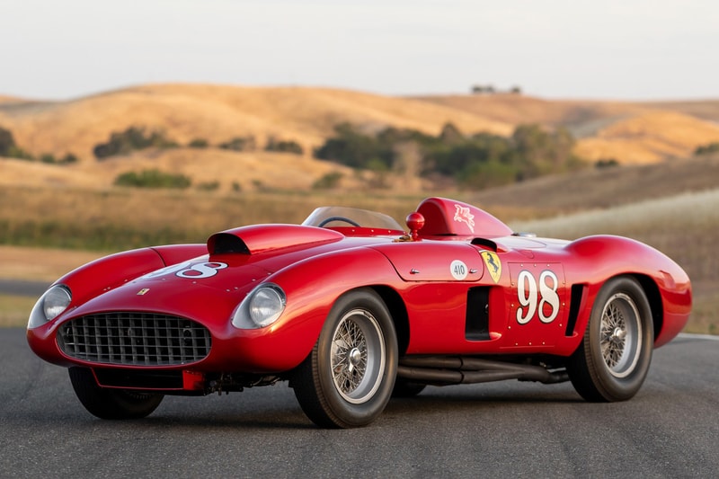 伝説のレーシングカー フェラーリ410スポーツ・スパイダーがオークションに登場　RM Sotheby’s Auction Online Listing 1955 Ferrari 410 Sport Spider Juan Manuel Fangio Features Preview Details