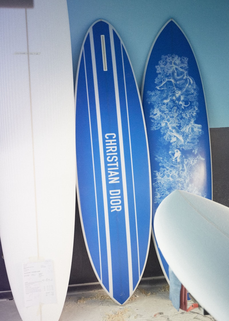 ディオール メゾンから卓越した職人技を反映したサーフボードがリリース DIOR MAISON  Savoir-Faire surfboard release info