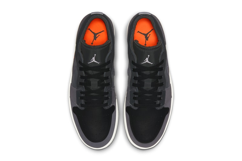 裏返しディテールが特徴的な新作エアジョーダン1 “インサイドアウト”が登場 Air Jordan 1 Low Mid Inside Out DN1635 001 Release Info DM9652-001 date store list buying guide photos price
