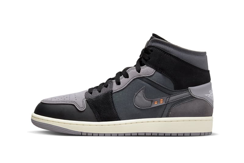 裏返しディテールが特徴的な新作エアジョーダン1 “インサイドアウト”が登場 Air Jordan 1 Low Mid Inside Out DN1635 001 Release Info DM9652-001 date store list buying guide photos price