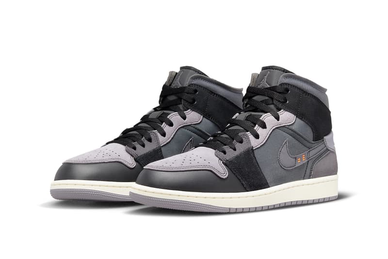 裏返しディテールが特徴的な新作エアジョーダン1 “インサイドアウト”が登場 Air Jordan 1 Low Mid Inside Out DN1635 001 Release Info DM9652-001 date store list buying guide photos price