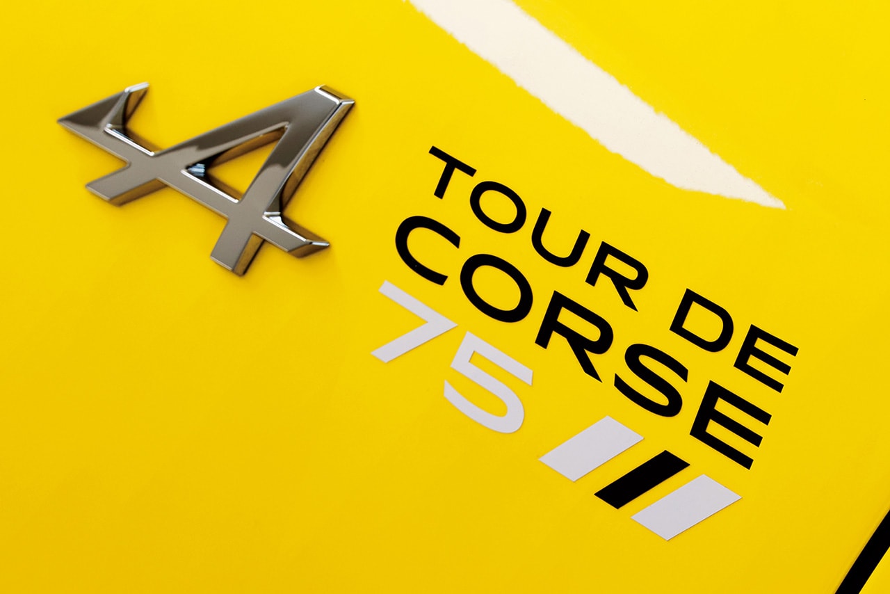 アルピーヌのスポーツカー A110の限定車  ツール・ド・コルス 75が登場 alpine a110 tour de corse 75 release info
