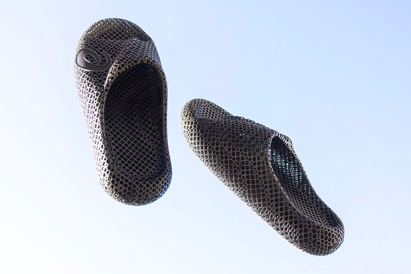 アシックスがハニカム構造の新作アクティブリーズ3Dサンダルをリリース ASICS ACTIBREEZE 3D black webbing print oregon world athletics championship metaspeed release info date price 