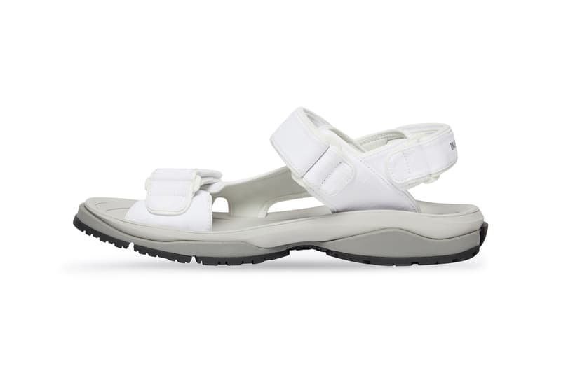 バレンシアガからスタイリッシュなツーリストサンダルが登場 Balenciaga Tourist Sandal White Black Red Khaki Green Neon Pink Demna Gvasalia Release Information TEVA Slides Designer 