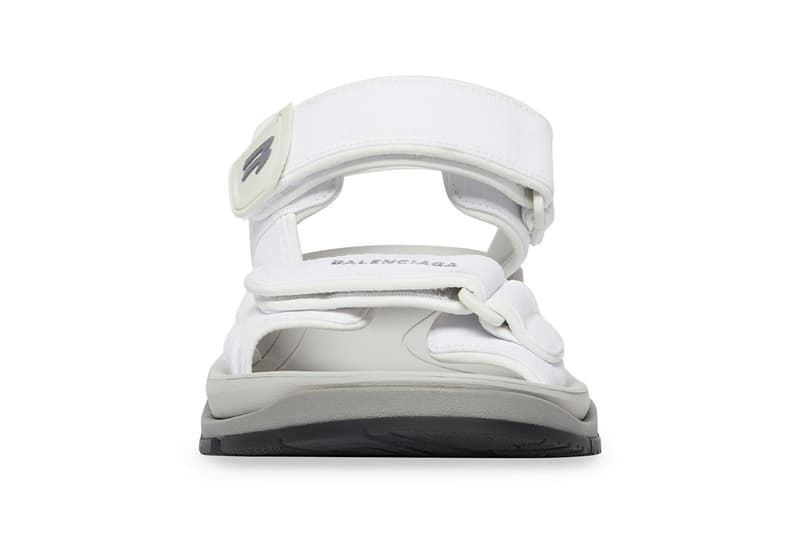 バレンシアガからスタイリッシュなツーリストサンダルが登場 Balenciaga Tourist Sandal White Black Red Khaki Green Neon Pink Demna Gvasalia Release Information TEVA Slides Designer 