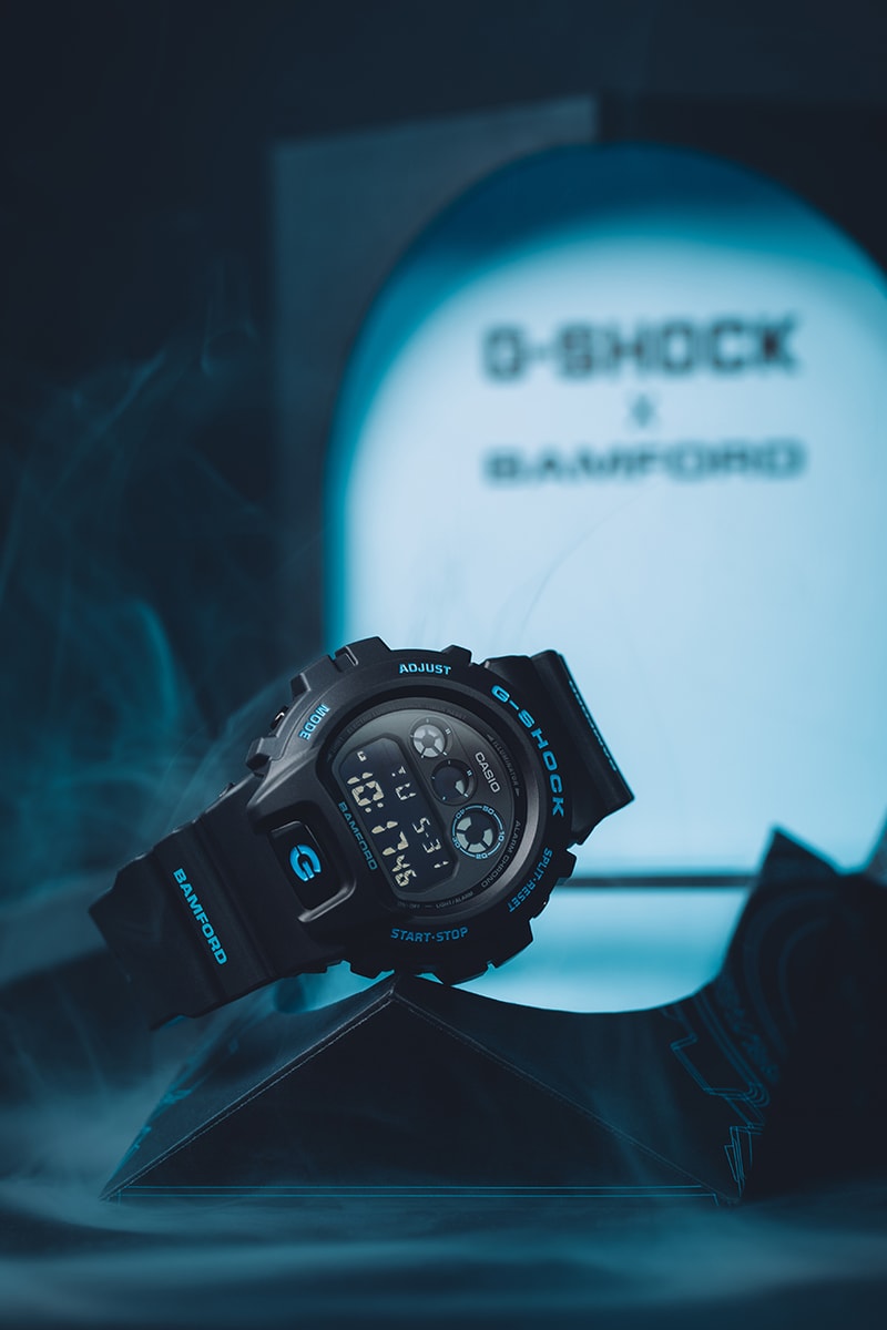 Gショックがバンフォードロンドンの象徴的ブルーを取り入れた新作を発売 New DW-6900 Introduces Bamford London's New Triple Blue Concept