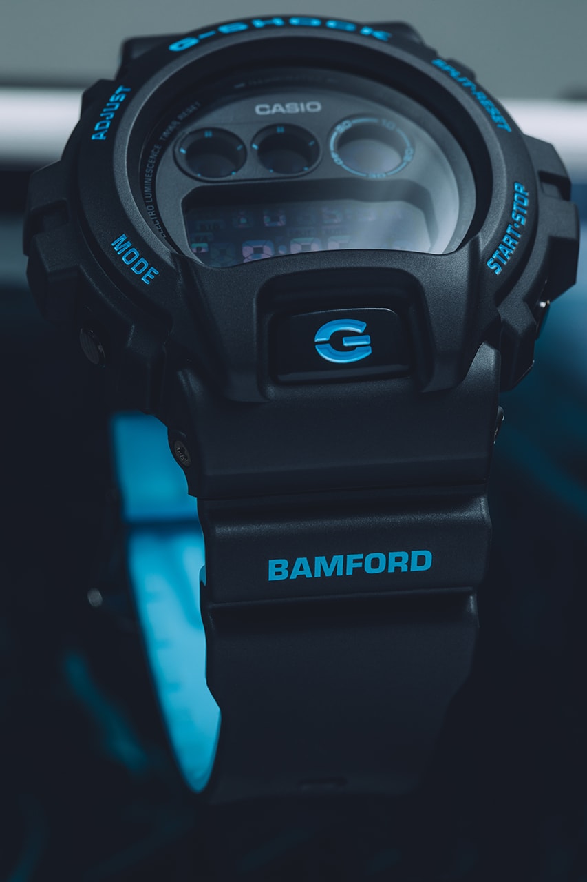 Gショックがバンフォードロンドンの象徴的ブルーを取り入れた新作を発売 New DW-6900 Introduces Bamford London's New Triple Blue Concept