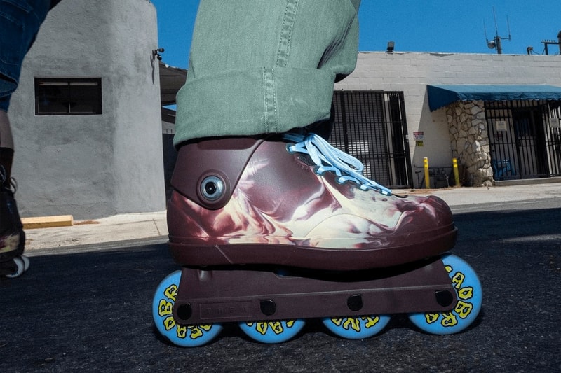 ブレインデッドがゼム スケートとの新たなコラボインラインスケートをリリース Brain Dead x THEM SKATES 80mm Big Wheel Recreational Rollerskates Kyle Ng Release Information 'Dear Audrey'